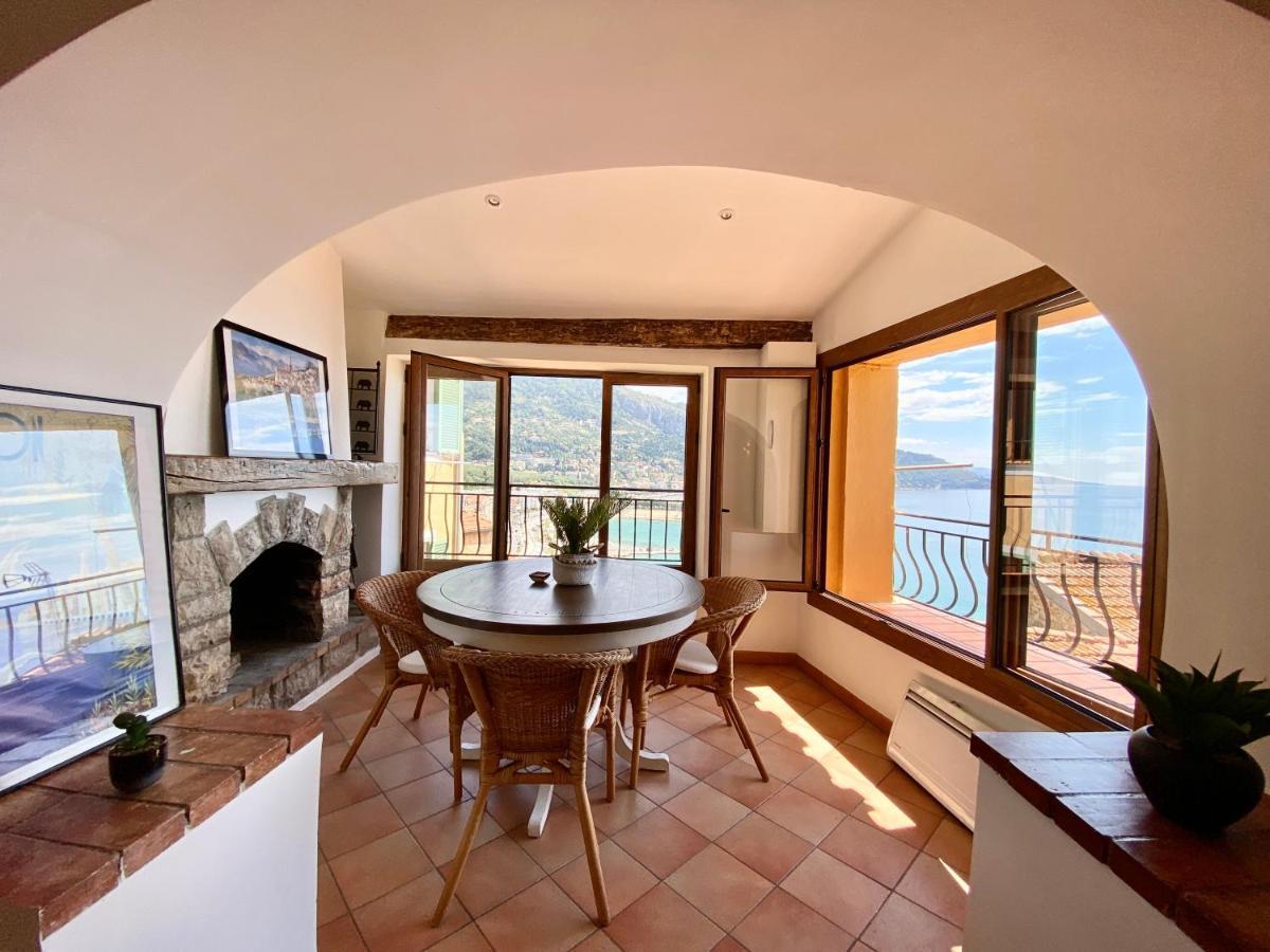 Vieux Chateau, Vue Mer Menton Dış mekan fotoğraf